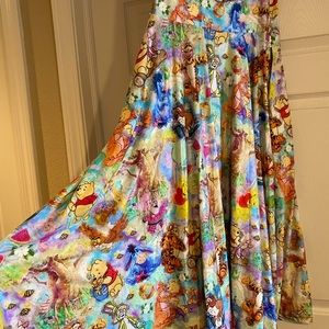 Brand New Disney Pooh Maxi Skirt Sz OS